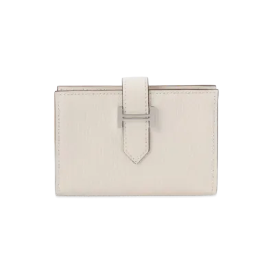 Hermes Bifold Wallet "Nata White"