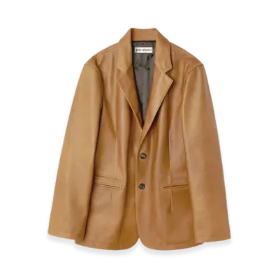 OUR LEGACY Opening Blazer "Burnt Sugar Leather"