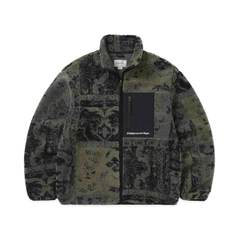 thisisneverthat SP Sherpa Fleece Jacket "Olive"