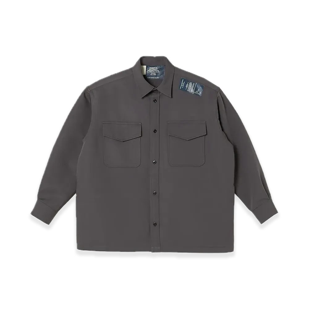 N.HOOLYWOOD CPO Shirt "Charcoal"