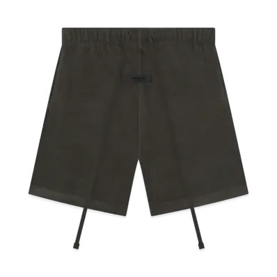 FEAR OF GOD ESSENTIALS Terry Short "Off Black"