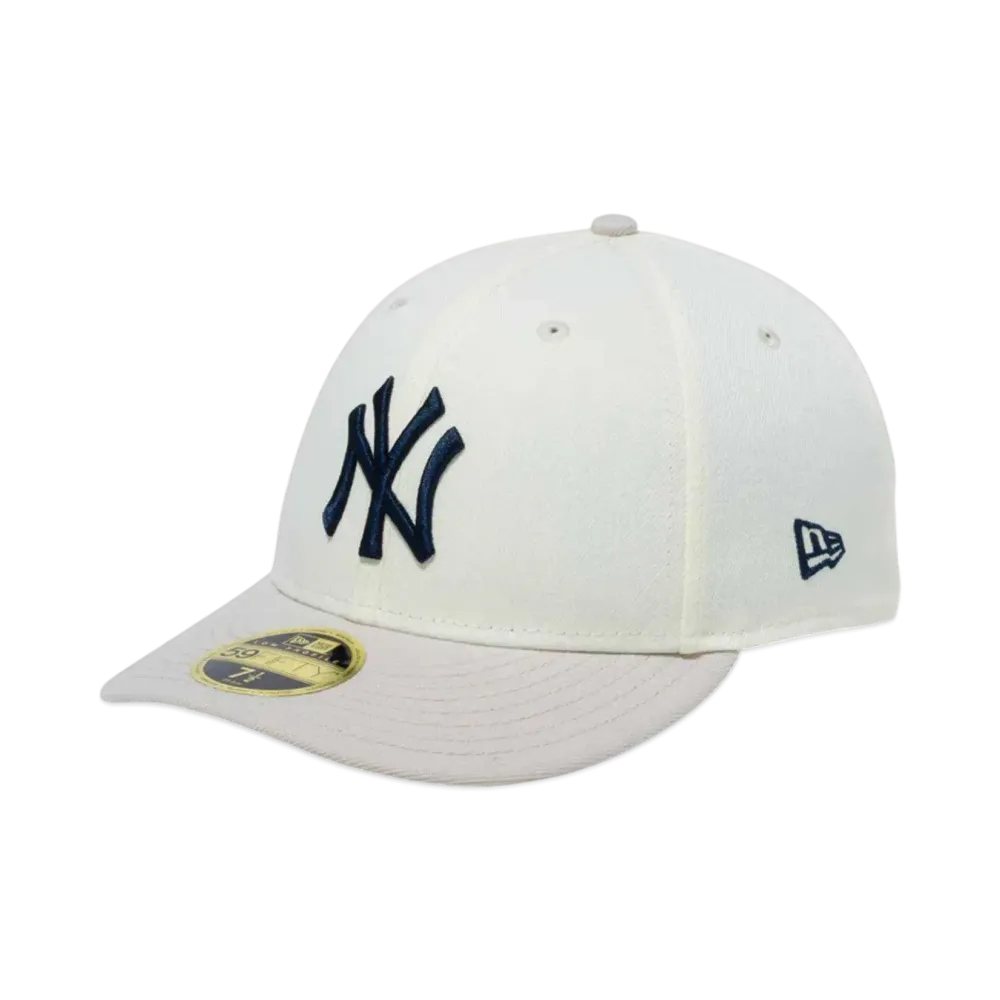 NEW ERA LP 59Fifty White Pack New York Yankees "Chrome/Stone"