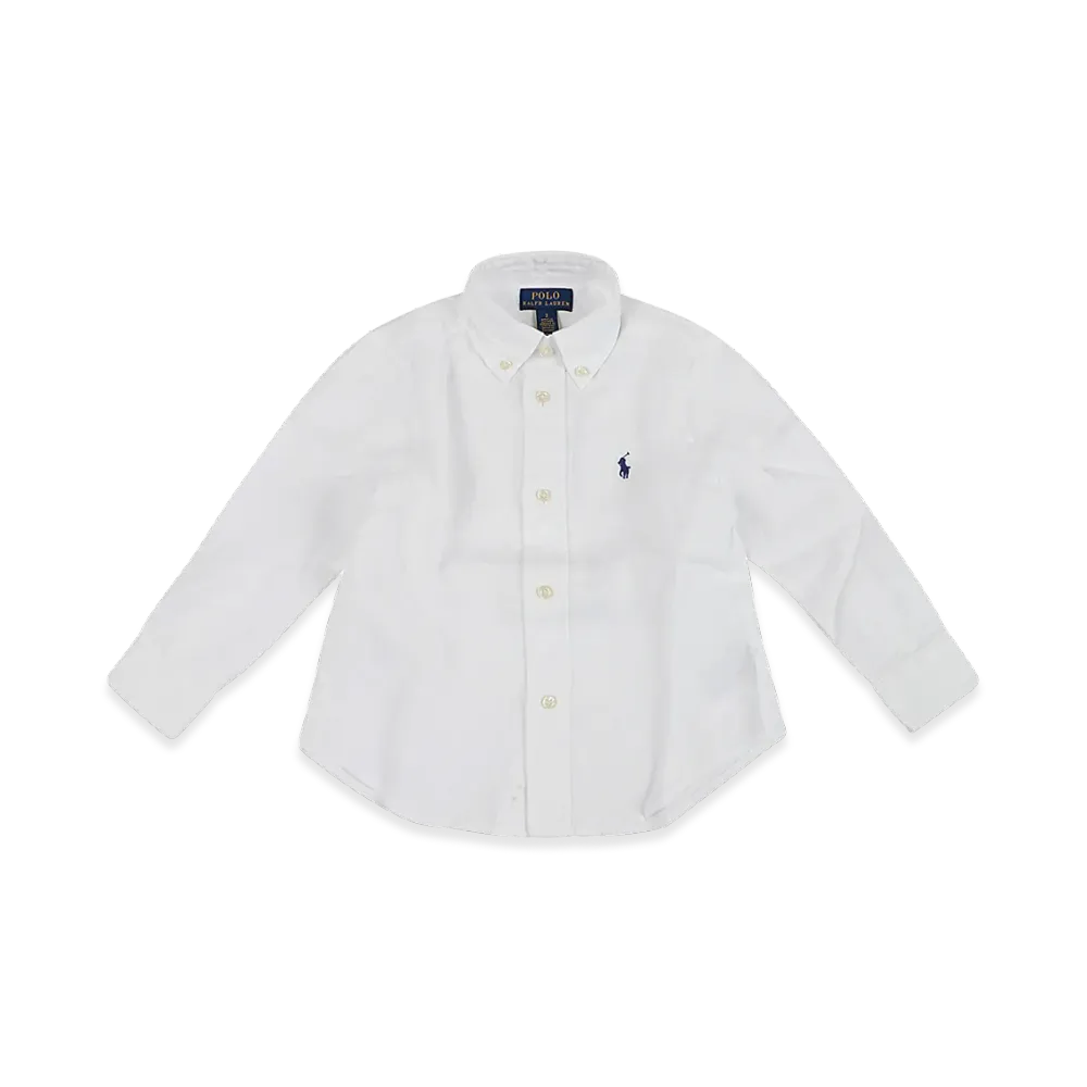 Polo Ralph Lauren Kids Clbdppc-Shirts-Sport Shirt "White"