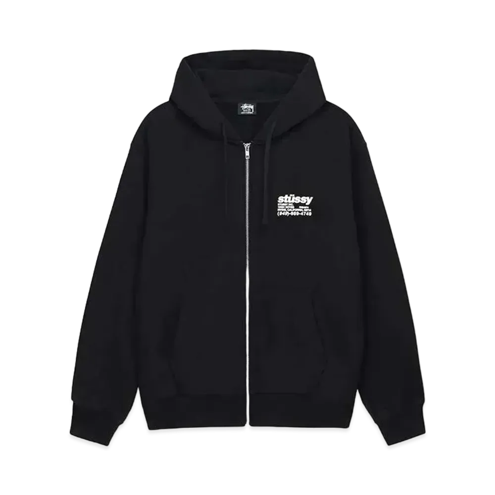 Stussy DNA Zip Hoodie "Black" (FA24)