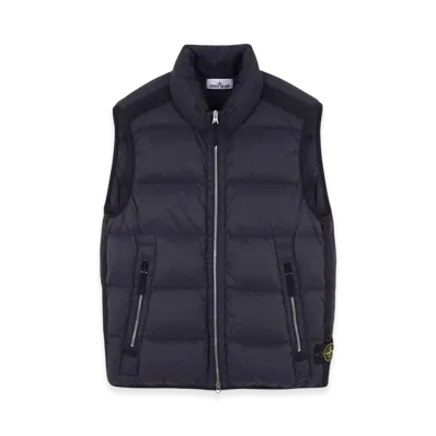 Stone Island G1428 Seamless Tunnel Nylon Down-TC Vest - 23FW "Navy Blue"