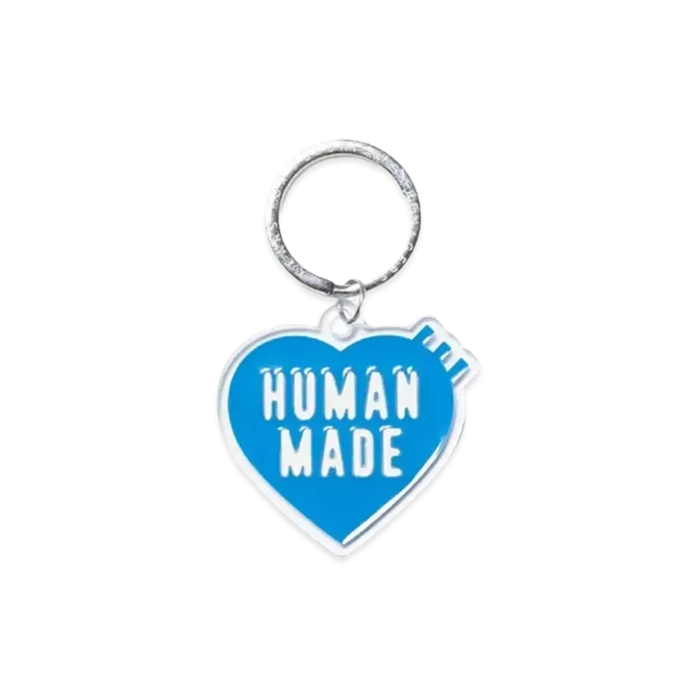 HUMAN MADE 25S/S Heart Keyring "Blue"