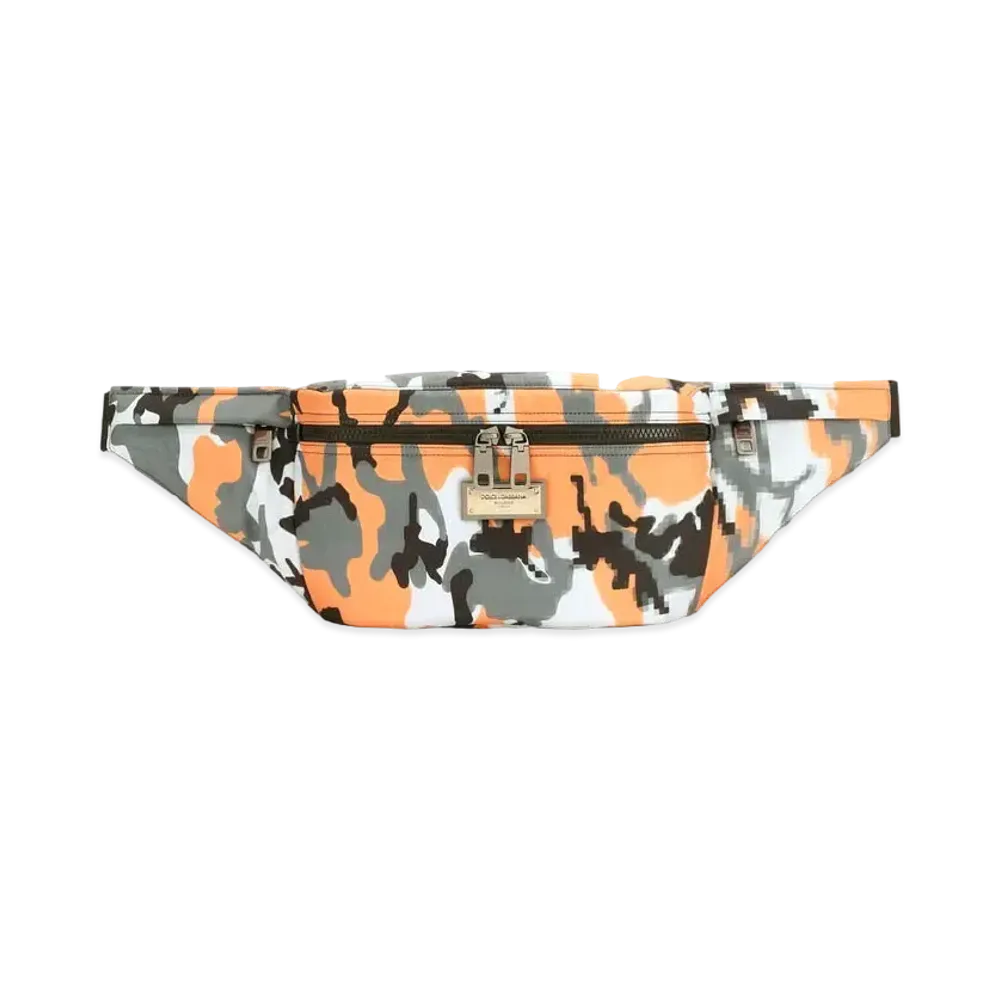 Dolce&Gabbana Waist Pouch Nylon Camouflage Print "Multicolor"