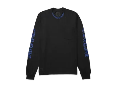 Chrome Hearts Neck Logo Pocket L/S Tee "Black"