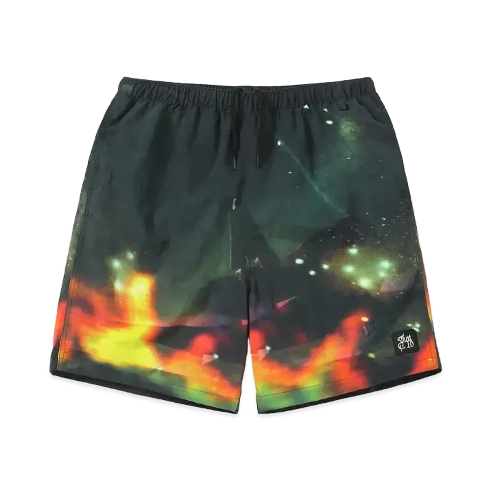 thisisneverthat Flame Jogging Short "Black"