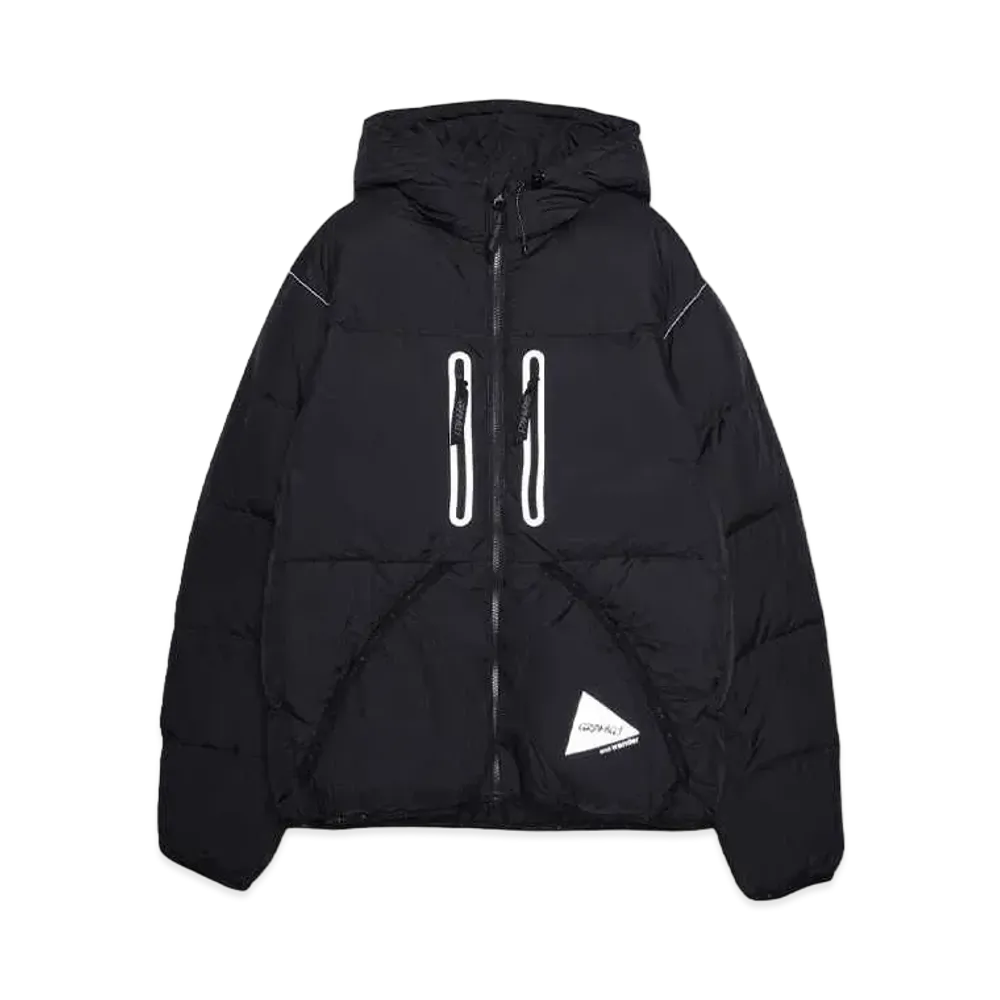GRAMICCI x and wander down jacket "BLACK"