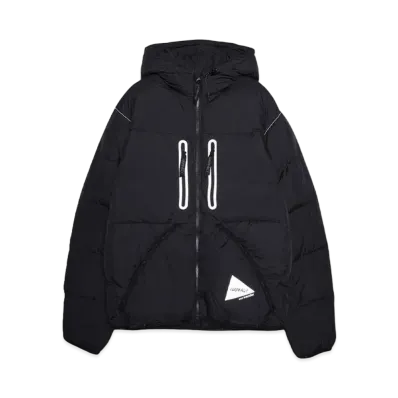 GRAMICCI x and wander down jacket "BLACK"