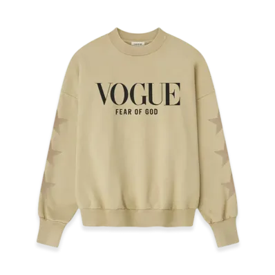 FEAR OF GOD x Vogue Neighborhood Crewneck "Dirty Ivory"