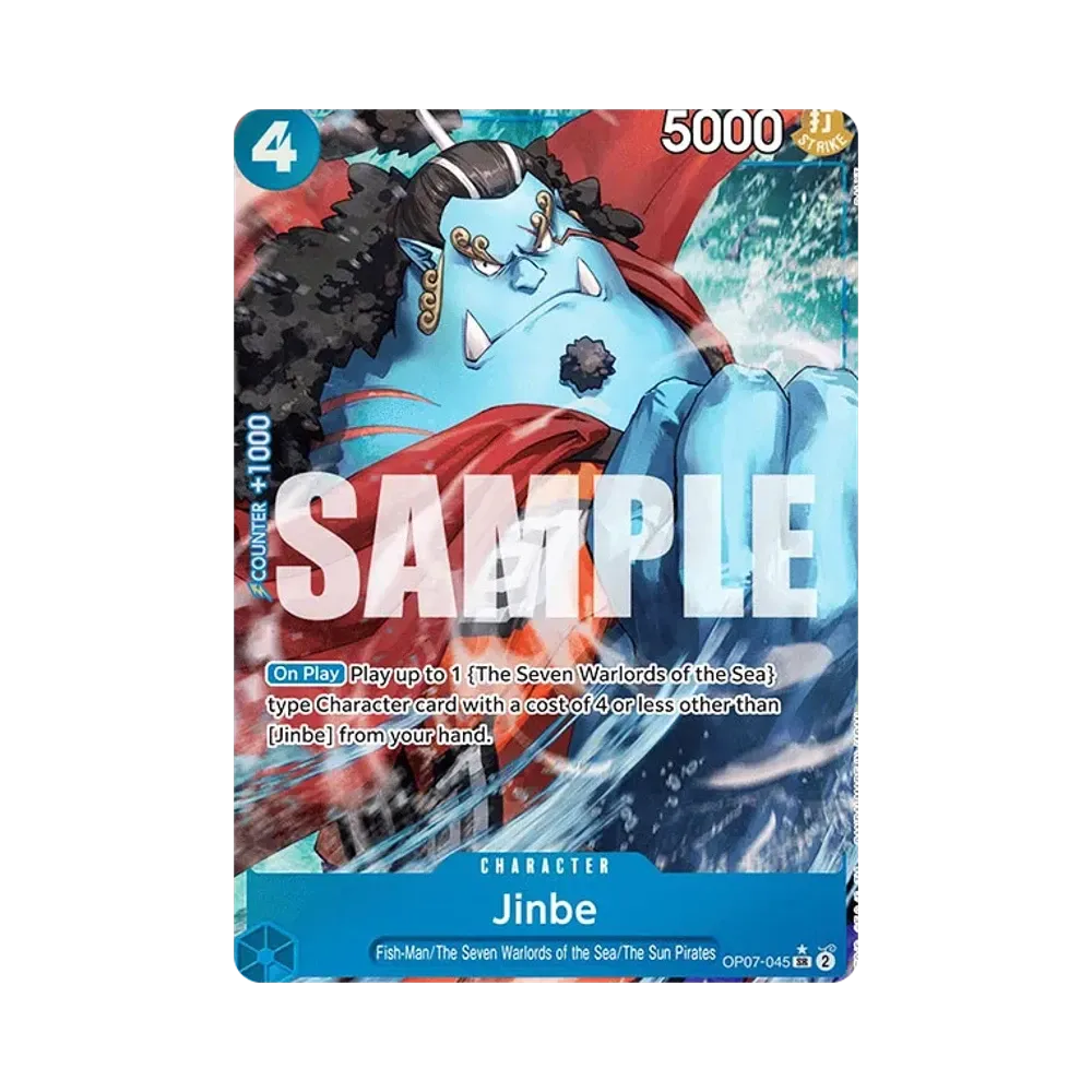 ジンベエ SR-P [OP07-045]【英語版】(ブースターパック「500年後の未来」)