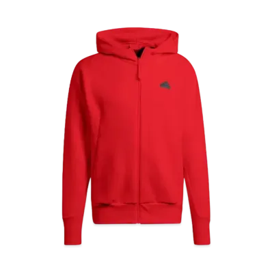 adidas Z.N.E. Premium Full Zip Hooded Track Jacket "Better Scarlet"