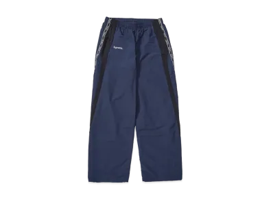 Supreme Logo Taping Track Pant "Navy"