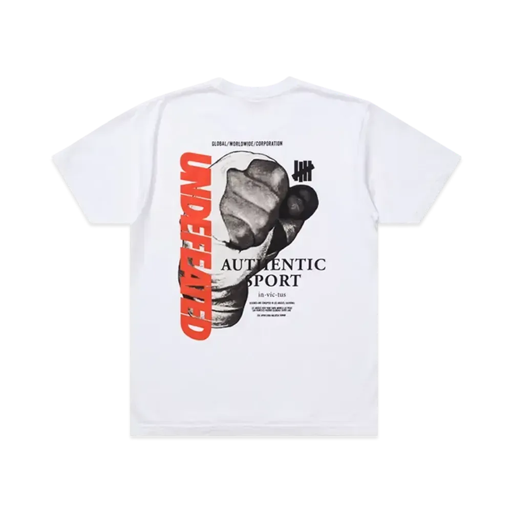 UNDEFEATED Fist S/S Tee "White"
