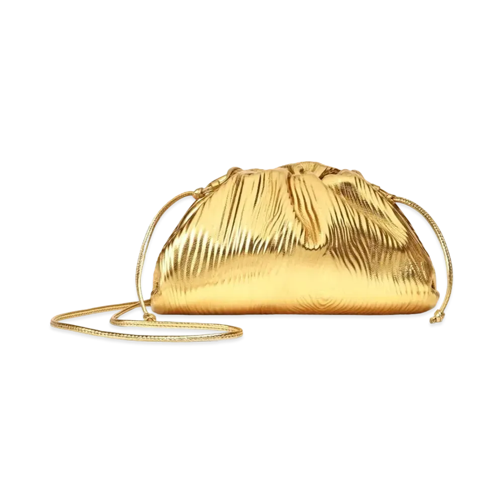 Bottega Veneta Mini Pouch "Oro"