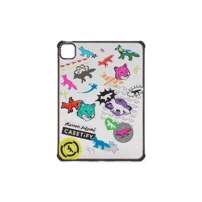 CASETIFY x MAISON KITSUNE Logo Stickers Ipad Case Pro 11 "Multi"
