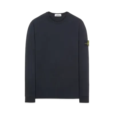 Stone Island 64450 GAUZED COTTON JERSEY "Blue"