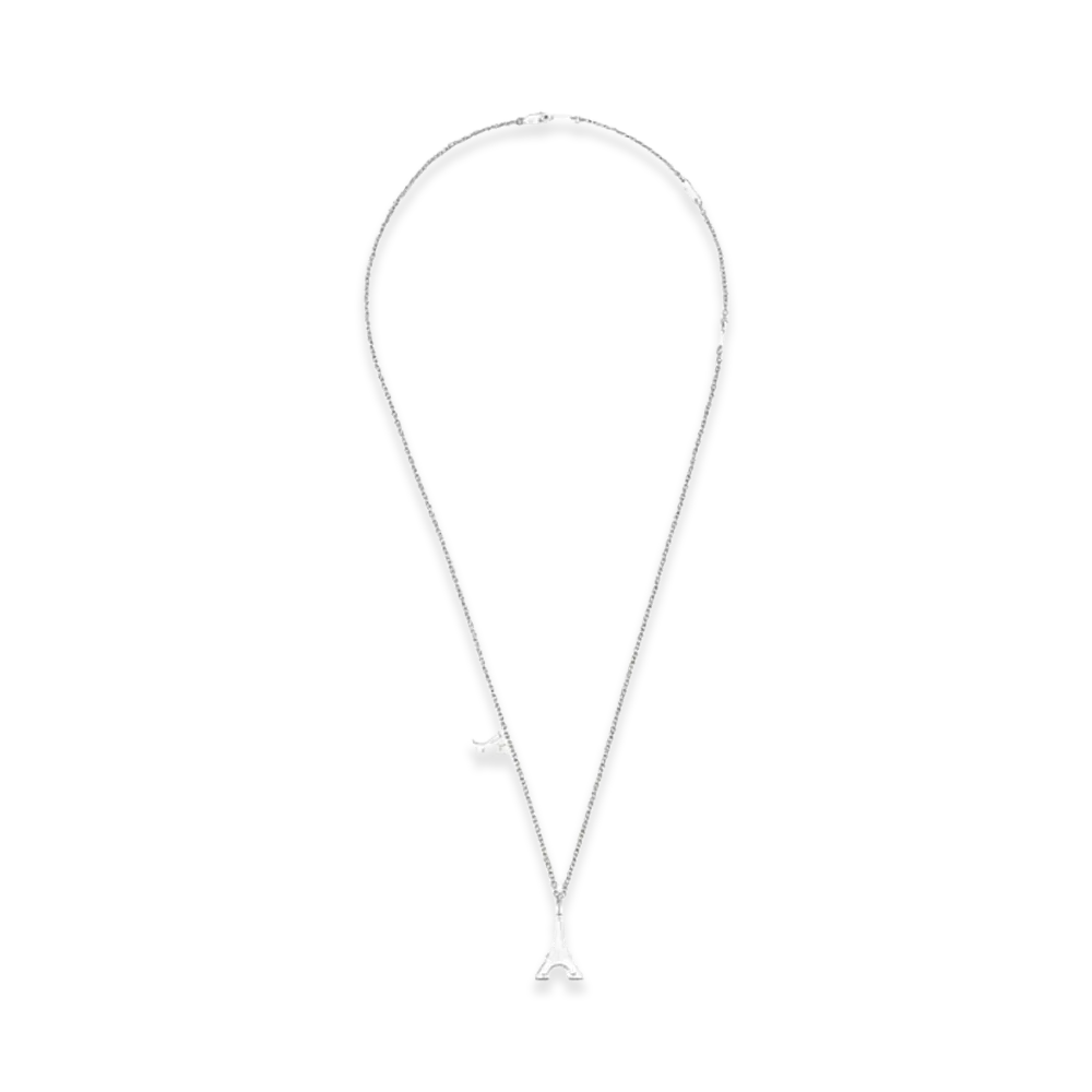 Louis Vuitton LV And Paris Pendant "Silver"