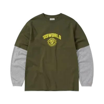 thisisneverthat Layered L/S Tee "Olive"
