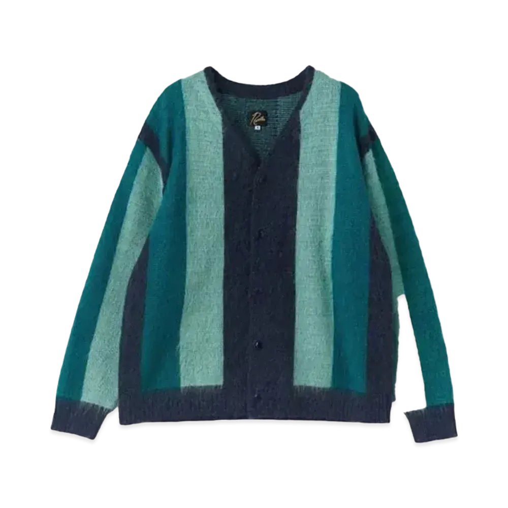 Needles for BEAUTY&YOUTH Multi Stripe Cardigan "Navy"