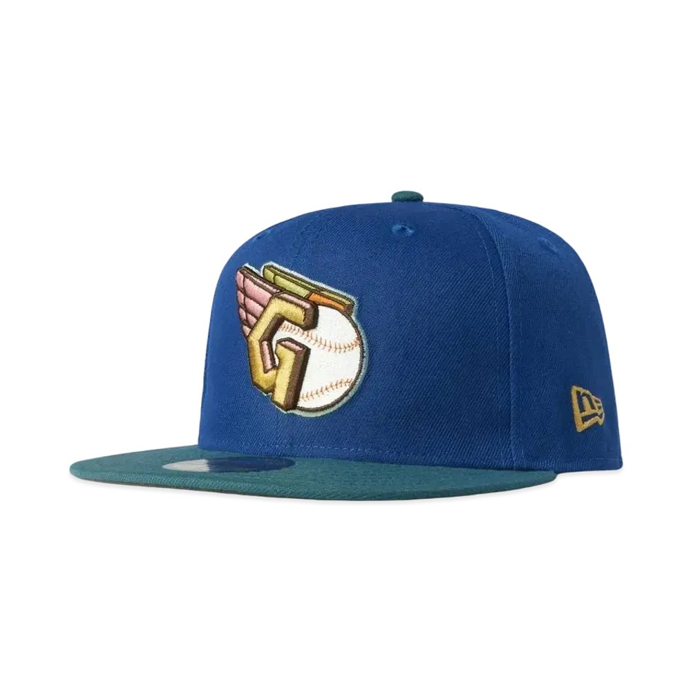 NEW ERA 59FIFTY Harlem Exclusive Cleveland Guardians "Blue/Green"