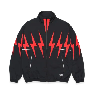 WACKO MARIA Nylon Track Jacket "Black"
