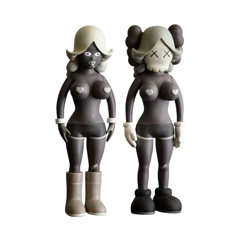 KAWS The Twins Vinyl Figure "Grey"