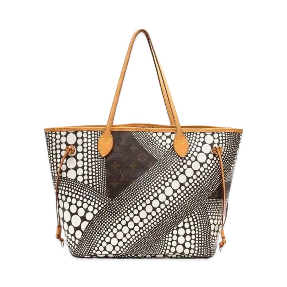 Louis Vuitton x Yayoi Kusama Monogram Wave Neverfull MM "Blanc"