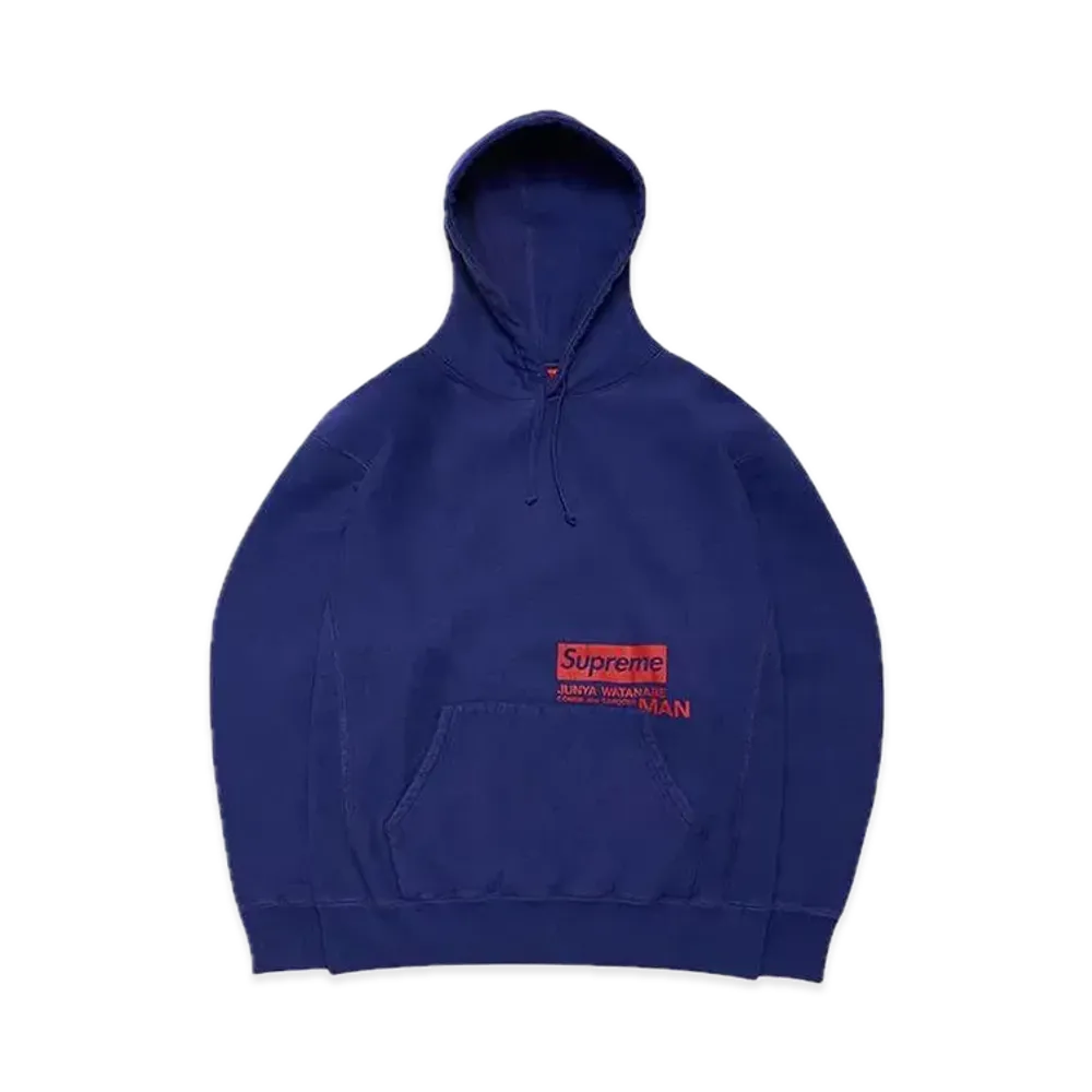Supreme x JUNYA WATANABE COMME des GARCONS MAN Hooded Sweatshirt "Royal"