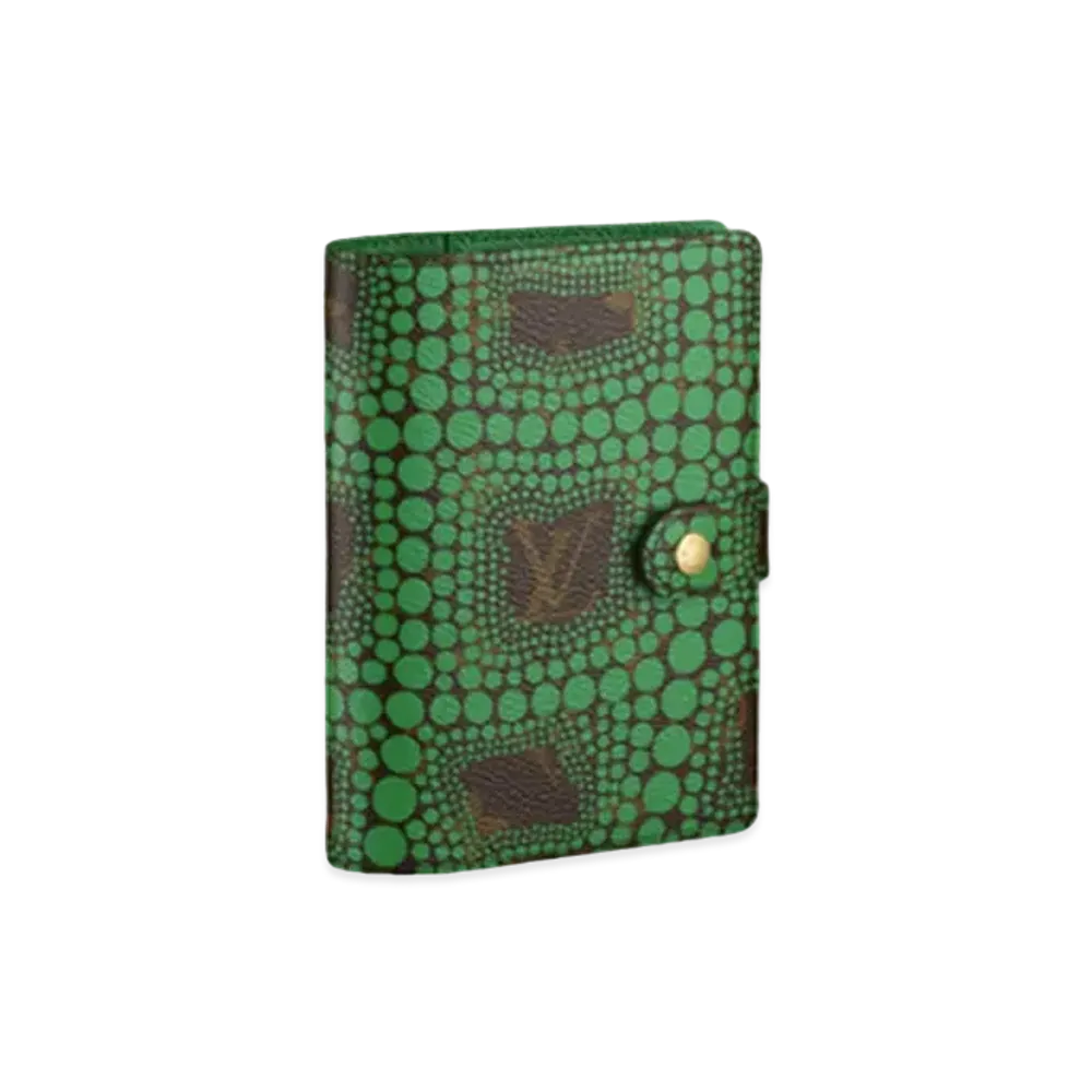 Louis Vuitton x Yayoi Kusama Agenda Monogram Town "Vert"