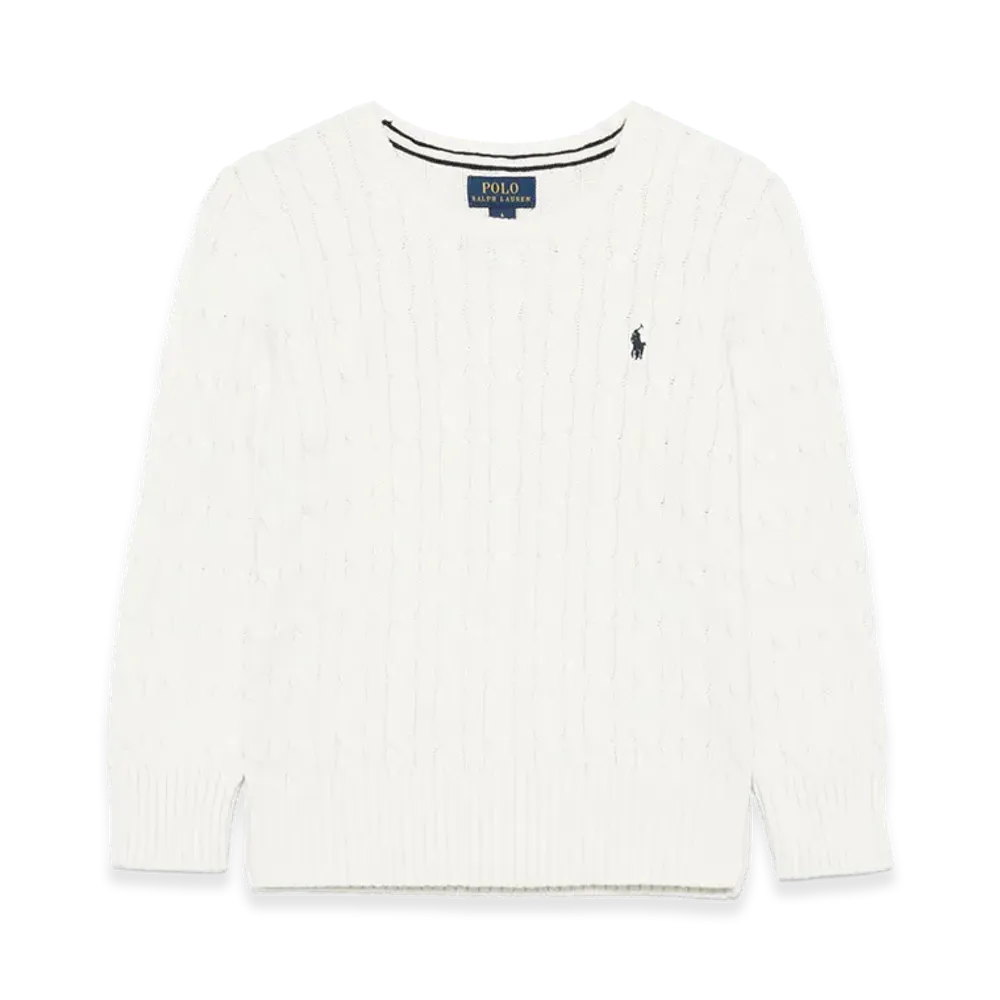 Polo Ralph Lauren Kids Ls Cable Cn-Tops-Sweater "Nevis"