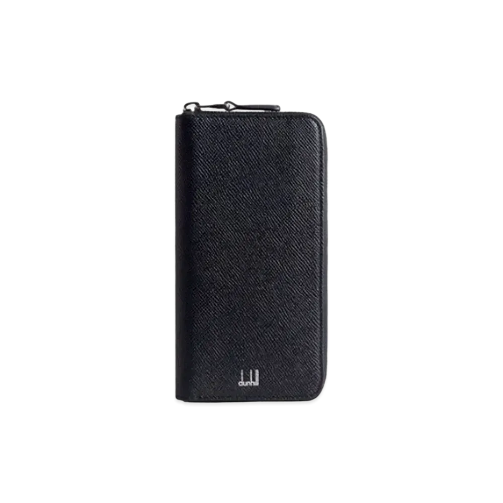dunhill Cadogan Zip Coat Wallet "Black"