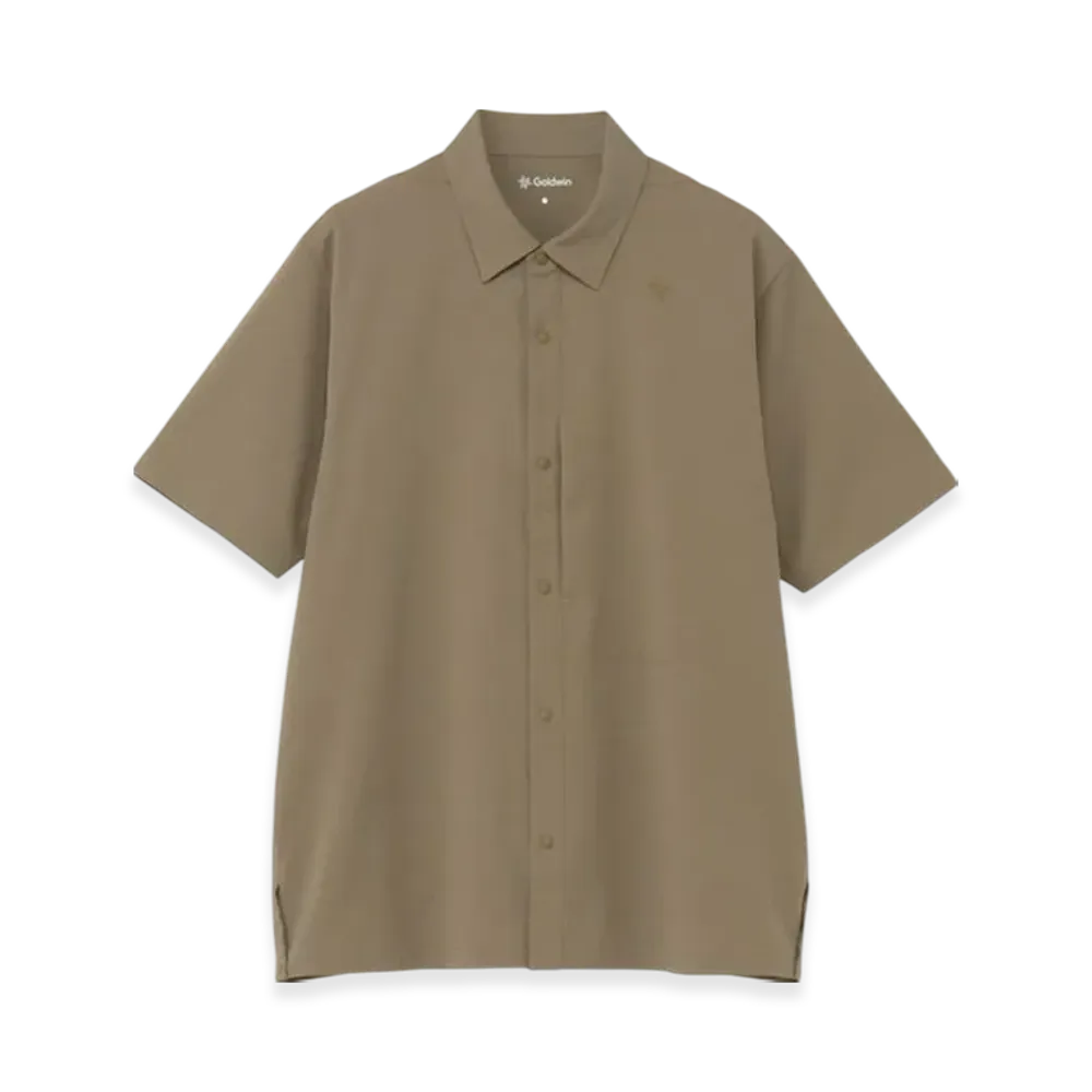 Goldwin Airflow Hike Short Sleeve Shirt (Unisex) "Dessert Taupe"