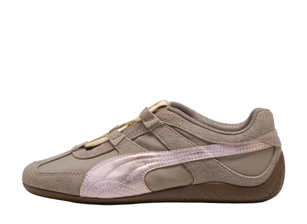 Puma Women's Speedcat GO Brushed Luxe "Mouse Gray/Powder Pink"