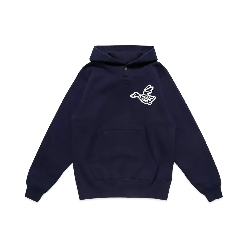 HUMAN MADE HOODIE SWEAT "Navy"