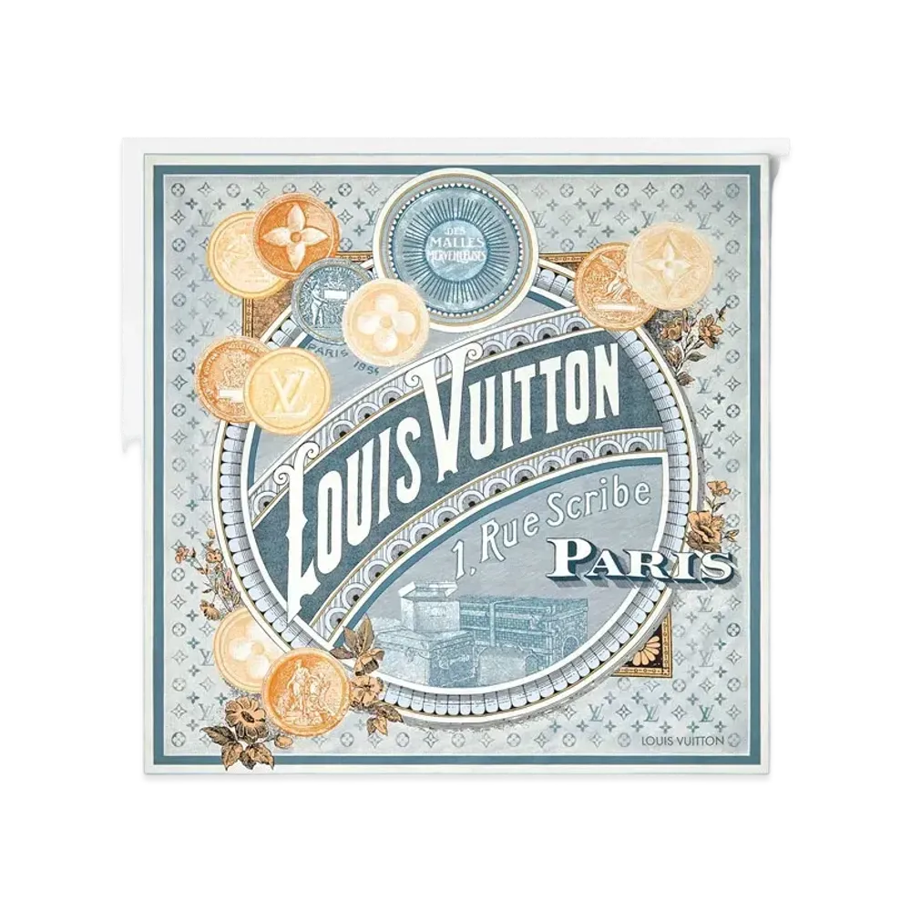 Louis Vuitton Malles Merveilleuses Square 90 "Denim"