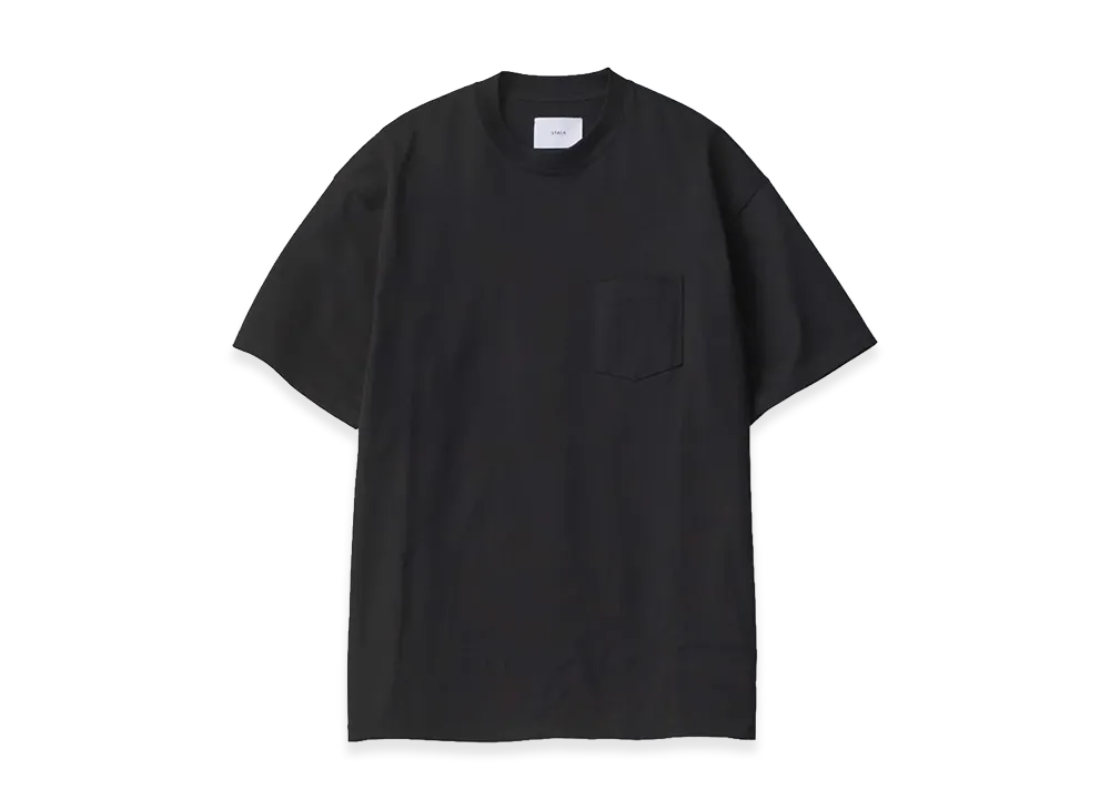 ssstein Supima Cotton Oversized Pocket Tee "Black"