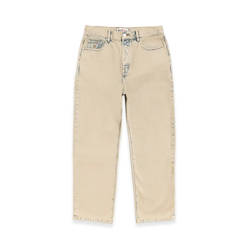 Stussy Big Ol' Jean Denim "Resin Wash Khaki"