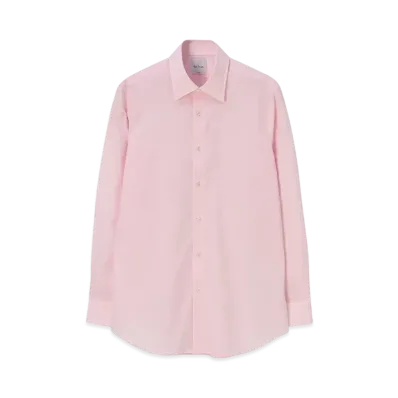 Paul Smith Jacquard Floral Dress Shirt "LightPink"