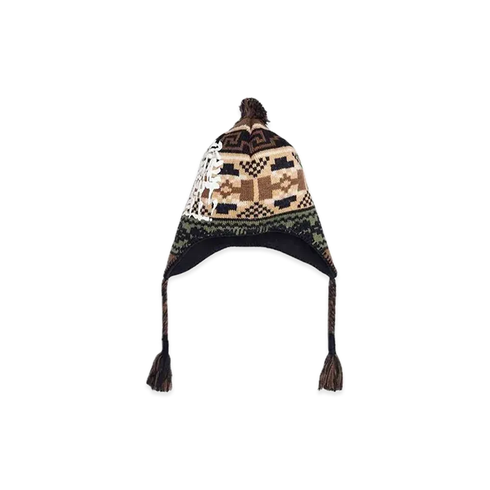 Supreme x Thrasher Earflap Beanie "Brown"
