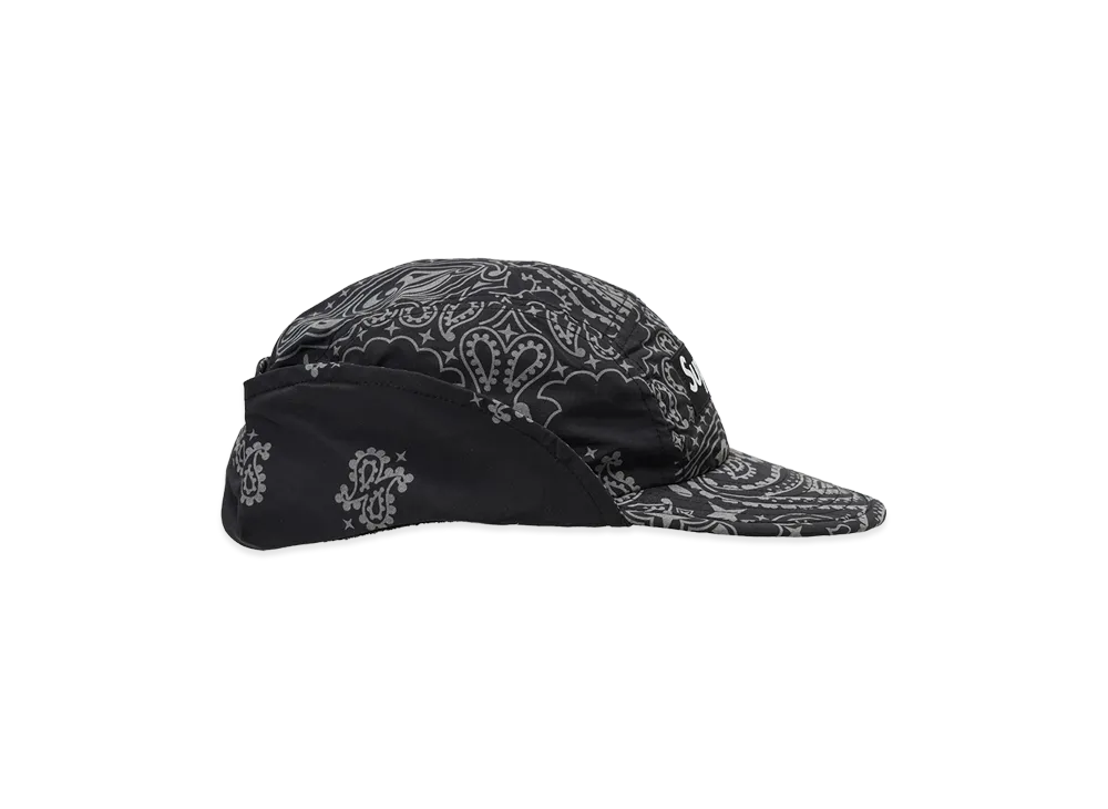 Supreme Reflective Bandana Sunshield Camp Cap 