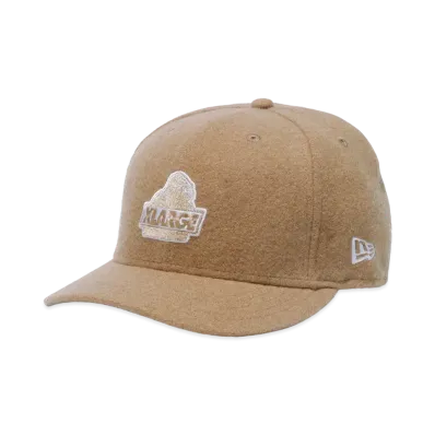 XLARGE x NEW ERA SLANTED OG WOOL CAP "Beige"