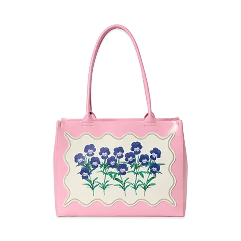 BEAMS COUTURE x RURU MARY'S Flower Tigre Bag "Pink"