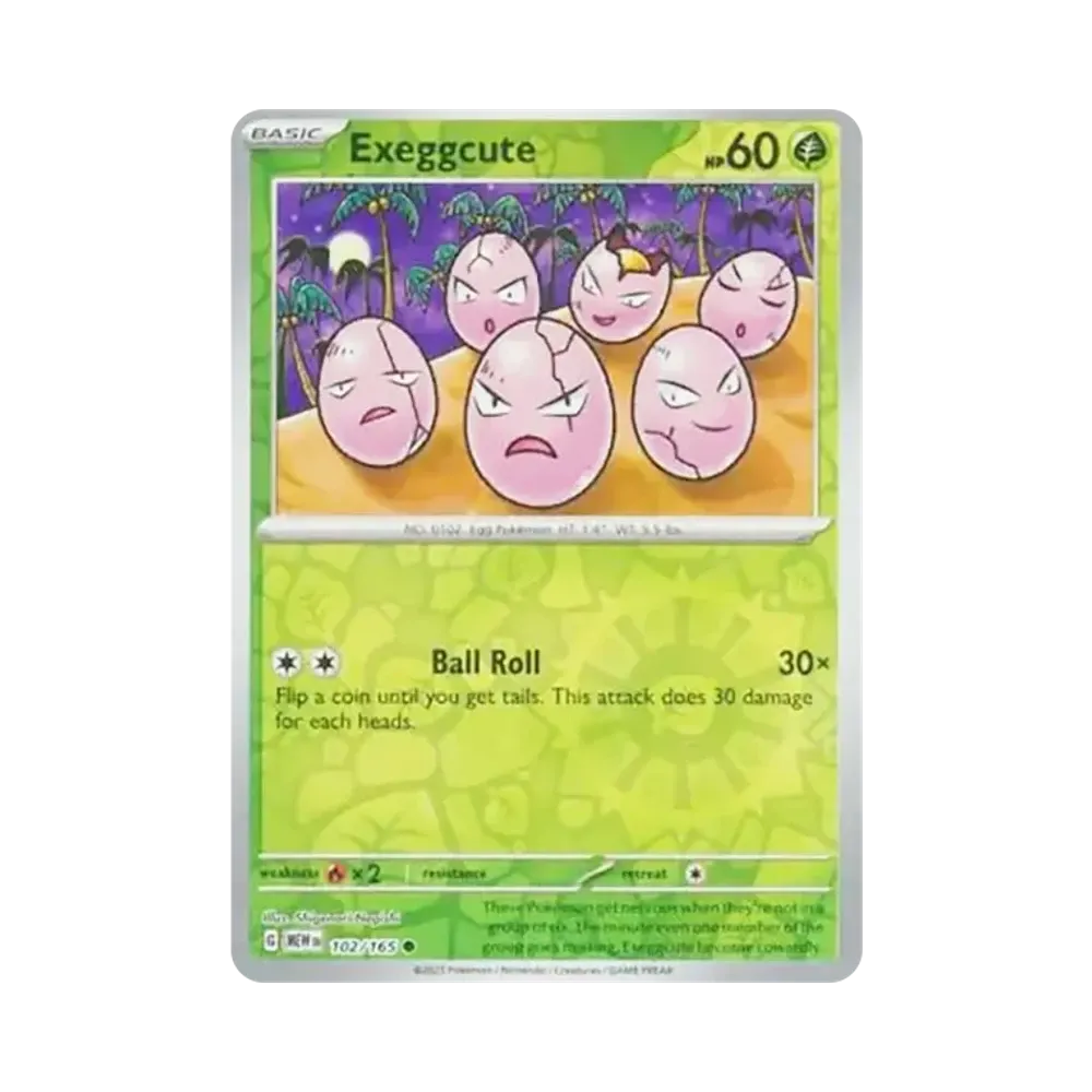 タマタマ C :リバースホロ [MEW EN 102/165]【英語版】(スカーレット&バイオレット「151」)
