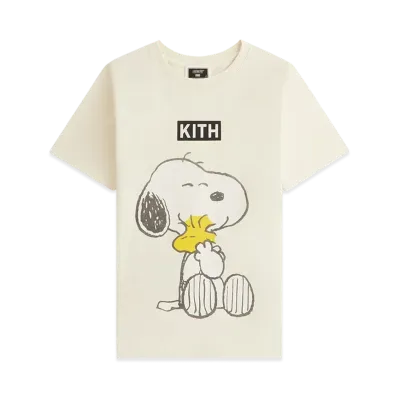 Kith Kids for Peanuts Hug Vintage Tee "Sandrift"
