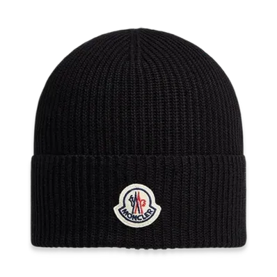 MONCLER Cotton Beanie "Black"