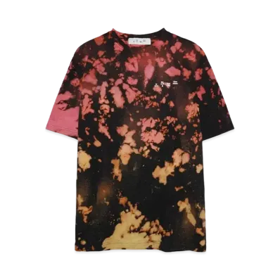 Bal LOGO TIE DYE TEE by YUKIDYE "BLACK"