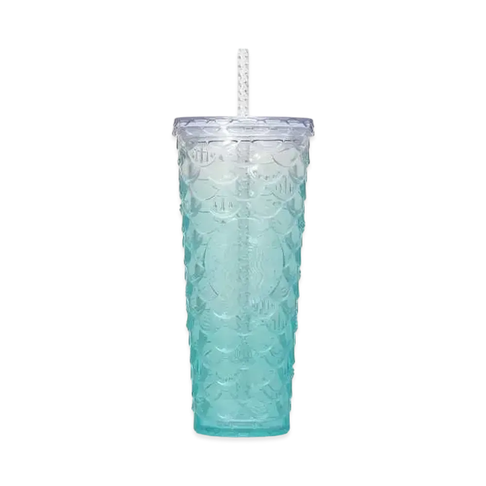 STARBUCKS Starbucks Anniversary 2024 Cold Cup Tumbler Siren Tail 710ml "Emerald Green"